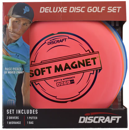 Deluxe Disc Golf Set (w/ Bag)