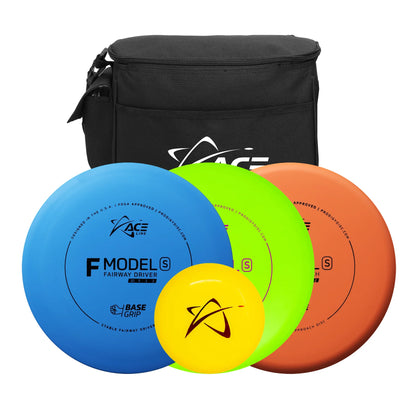 ACE Line Disc Golf 3 Pack with Starter Bag